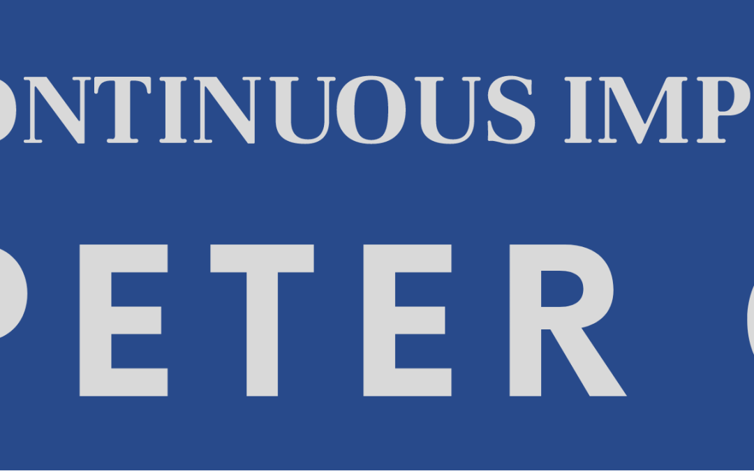 Peter Cox Continuous Improvement